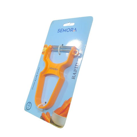 Semora Rapid Peeler | Stainless Steel Sharp Blades for Vegetables & Fruits Semora Rapid Peeler | Stainless Steel Sharp Blades for Vegetables & Fruits