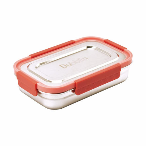 DUBBLIN Dineout Sr. Stainless Steel Lunch Box Insulated Airtight Spill Proof, sabzi Container Inside, 1000 ml, Pink DUBBLIN Dineout Sr. Stainless Steel Lunch Box Insulated Airtight Spill Proof, sabzi Container Inside, 1000 ml, Pink