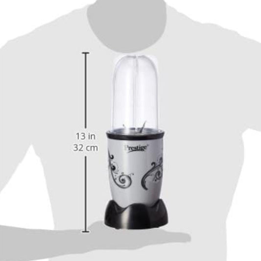 Prestige Express PEX 3.0 Mixer Grinder with Multipurpose Jars, 500 ml & 300 ml, Silver)