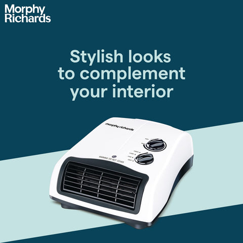 Morphy Richards Orbit 2000W PTC Room Heater (White) | Portable & Energy Efficient Heater - 290036 Morphy Richards Orbit 2000W PTC Room Heater (White) | Portable & Energy Efficient Heater - 290036