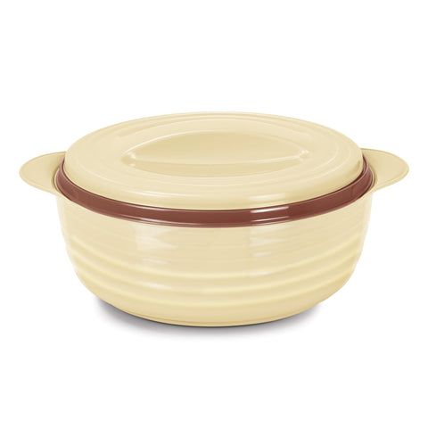 MILTON Aspire 1500 Serving Casserole, Double Walled Inner Stainless Steel, PU Insulated Kitchen Hot Pot, Keeps Food hot & Fresh for Roti, Biryani, 1180 ml, Beige MILTON Aspire 1500 Serving Casserole, Double Walled Inner Stainless Steel, PU Insulated Kitchen Hot Pot, Keeps Food hot & Fresh for Roti, Biryani, 1180 ml, Beige
