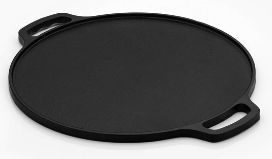 Varudi pre Seasoned cast Iron Dosa Tawa 12 inch(30 cm) Export Quality Food Grade Kitchen cookware Induction/Stove Suitable