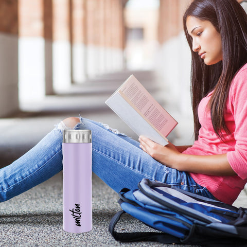 MILTON Stream 750 Stainless Steel Water Bottle, 760 ml, Purple | Single walled | Leak Proof | Easy Grip | Easy to Carry | Gym Bottle | Home | Kitchen | Hiking | Treking Bottle | Travel Bottle MILTON Stream 750 Stainless Steel Water Bottle, 760 ml, Purple | Single walled | Leak Proof | Easy Grip | Easy to Carry | Gym Bottle | Home | Kitchen | Hiking | Treking Bottle | Travel Bottle