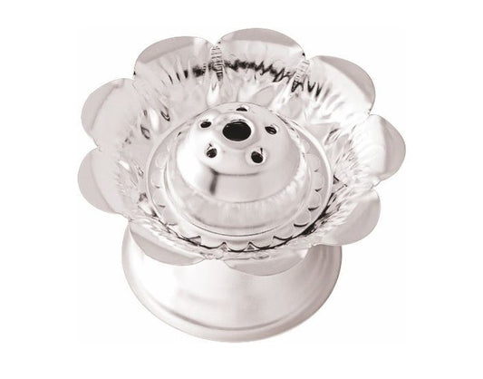 Semora Agarbatti Stand Silver Plated (1 pcs)  Best for Home, Mandir & Office Decoration