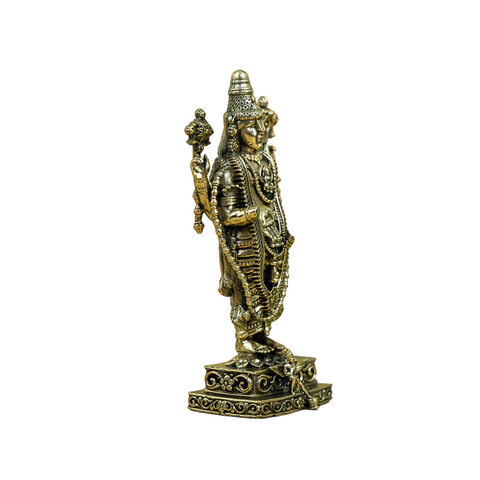 Brass Tirupati Balaji Idol with Garuda Base – Divine Home Decor & Puja Idol Brass Tirupati Balaji Idol with Garuda Base – Divine Home Decor & Puja Idol