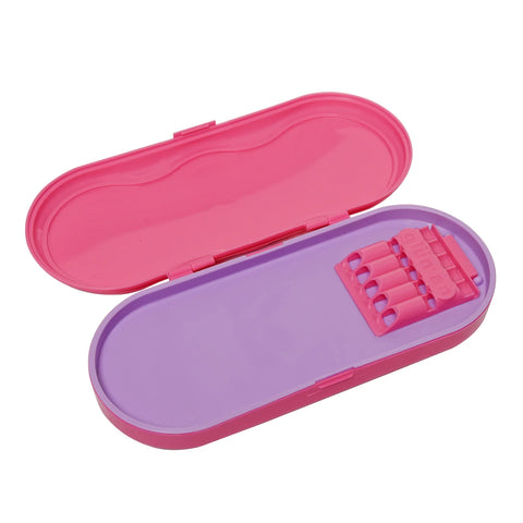 Gluman Peapod Stylish Pencil Box Minne - 3D | Magnetic Kids Pencil Case with Compartments Gluman Peapod Stylish Pencil Box Minne - 3D | Magnetic Kids Pencil Case with Compartments