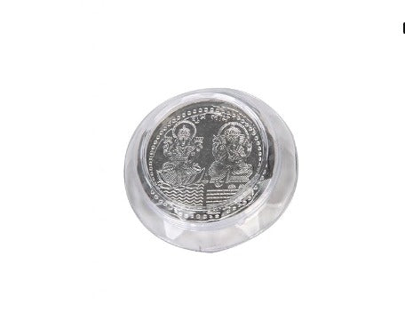 Pure Silver Plated Lakshmi Coins Silver