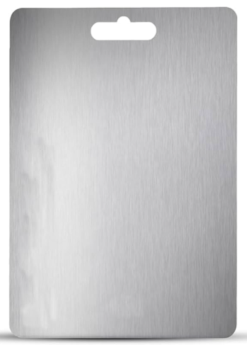 TAPSI Small Stainless Steel Chopping Board – Compact & Durable Kitchen Cutting Board
