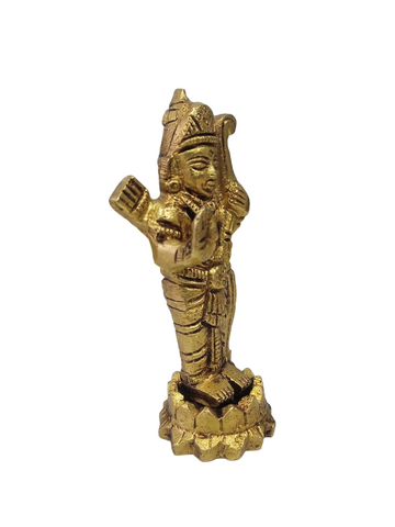Brass Metal Statue of Hindu God Shri Ram Chandra with Intricate Carving Work India | Brass Ram Idol/Murti for Pooja | Ram Darbar Statue Set for Home Temple | Lord Ram Religious Idol Murti Brass Metal Statue of Hindu God Shri Ram Chandra with Intricate Carving Work India | Brass Ram Idol/Murti for Pooja | Ram Darbar Statue Set for Home Temple | Lord Ram Religious Idol Murti