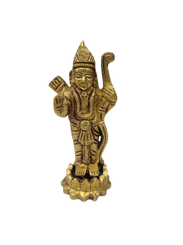 Brass Metal Statue of Hindu God Shri Ram Chandra with Intricate Carving Work India | Brass Ram Idol/Murti for Pooja | Ram Darbar Statue Set for Home Temple | Lord Ram Religious Idol Murti Brass Metal Statue of Hindu God Shri Ram Chandra with Intricate Carving Work India | Brass Ram Idol/Murti for Pooja | Ram Darbar Statue Set for Home Temple | Lord Ram Religious Idol Murti