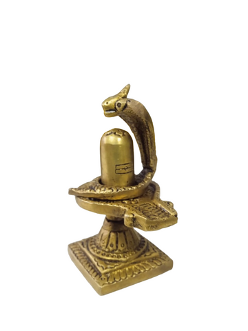 Mahadev Murti Shiva Lingam Mandir Idol Shiv Statue Brass Shivling Home Temple Pooja Decor Bhagwan Shankar Shivji Puja Linga Pital God Sivan Shivalingam Metal Showpiece Small - Brass Mahadev Murti Shiva Lingam Mandir Idol Shiv Statue Brass Shivling Home Temple Pooja Decor Bhagwan Shankar Shivji Puja Linga Pital God Sivan Shivalingam Metal Showpiece Small - Brass