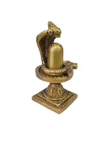 Mahadev Murti Shiva Lingam Mandir Idol Shiv Statue Brass Shivling Home Temple Pooja Decor Bhagwan Shankar Shivji Puja Linga Pital God Sivan Shivalingam Metal Showpiece Small - Brass Mahadev Murti Shiva Lingam Mandir Idol Shiv Statue Brass Shivling Home Temple Pooja Decor Bhagwan Shankar Shivji Puja Linga Pital God Sivan Shivalingam Metal Showpiece Small - Brass