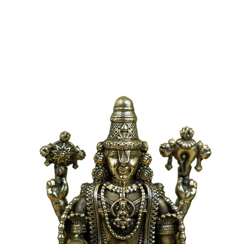 Brass Tirupati Balaji Idol with Garuda Base – Divine Home Decor & Puja Idol Brass Tirupati Balaji Idol with Garuda Base – Divine Home Decor & Puja Idol