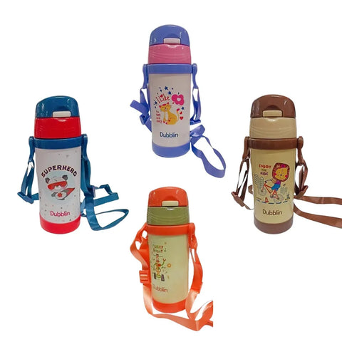 Dubblin SS Insulated Water Bottle Charlie 500ML – Leak-Proof Bottle for Kids Dubblin SS Insulated Water Bottle Charlie 500ML – Leak-Proof Bottle for Kids