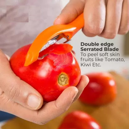 Semora Universal Peeler | Sharp Stainless Steel Blades for Fruits & Vegetables