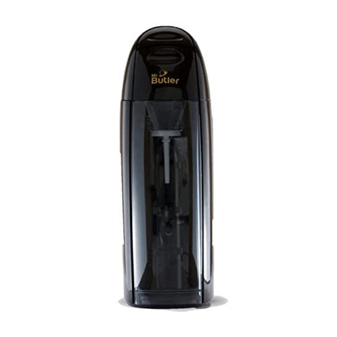 Mr. Butler Italia Soda Maker Black – Home Soda Maker with Single Cylinder Pack for Sparkling Water Mr. Butler Italia Soda Maker Black – Home Soda Maker with Single Cylinder Pack for Sparkling Water