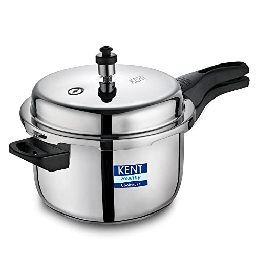 KENT Pressure Cooker SS Outer Lid 5 Litre 4.6 Heavy Encapsulated