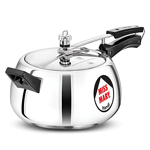 HAWKINS Classic CL50 5-Liter New Improved Aluminum Pressure Cooker, Small,  Silver