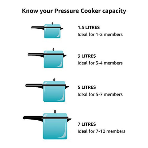 Hawkins D40 Pressure Cooker, 10 Litre, Silver – Extra Large Capacity Cooker for Commercial & Bulk Cooking Hawkins D40 Pressure Cooker, 10 Litre, Silver – Extra Large Capacity Cooker for Commercial & Bulk Cooking