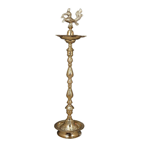 Brass Oil Lamp, Mahabharat Diya, Kerela Lamp, Traditional Oil Lamp, Indian Decor Diya, Diwali Decoration, Home Decor, Vilakku Lamp for Pooja