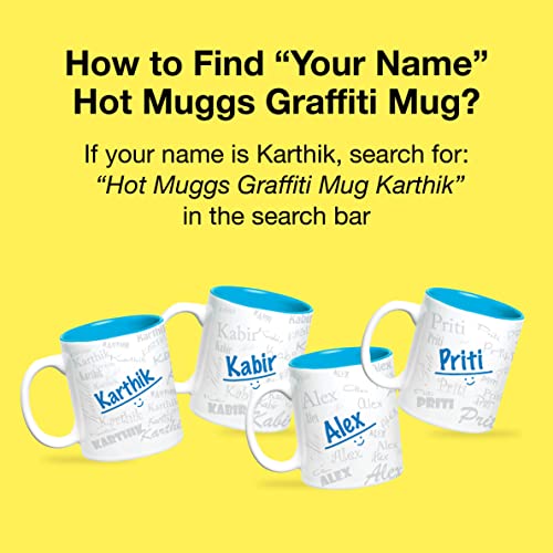 Hot Muggs® Me Graffiti Mug - Sorabh Ceramic, 11 Oz, 1 Unit