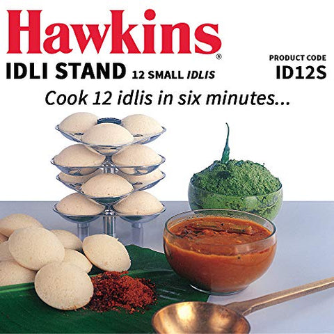 Hawkins Mini  Idli Stand for Pressure Cooker, 3-Liter, Small, Metallic Hawkins Mini  Idli Stand for Pressure Cooker, 3-Liter, Small, Metallic