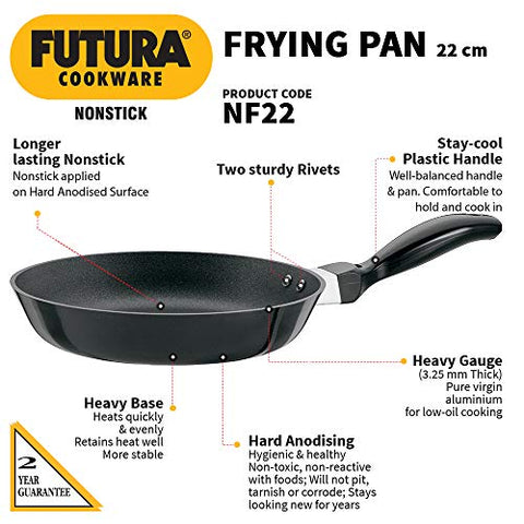 Futura Non-Stick Frying Pan, 22cm