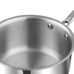 Vinod PTMP14 Platinum Triply Milk Pan 14 cm diameter (Stainless Steel, Non-stick, Induction Bottom)