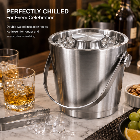 Venus Ice Bucket Small – Compact Stainless Steel Beverage Chiller