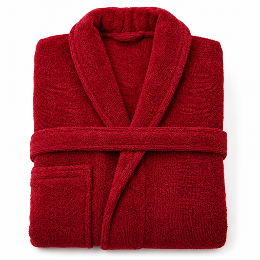 Welspun Dew Bath Robe Assorted L Size – Soft and Absorbent Robe