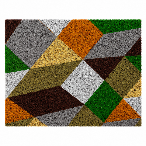 ONLYMAT NATURAL PRINTED COIR DOORMAT 40X60 CM