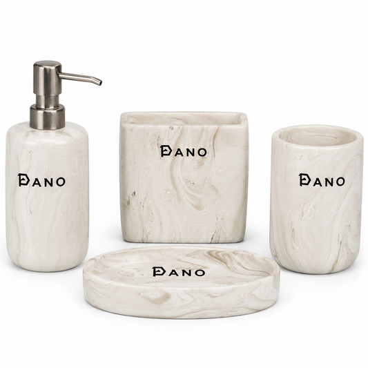 Pure Bathset Acrylic Pano 1003 – Stylish Bathroom Accessories Set