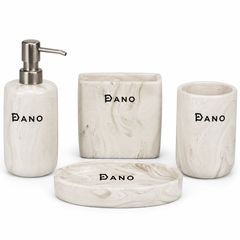 Pure Bathset Acrylic Pano 1003 – Stylish Bathroom Accessories Set