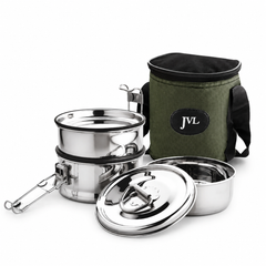 JVL Stainless Steel Leak Proof Lunch Box TLP-0 – Food Storage
