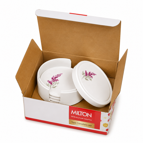 MILTON COASTER RD 6pc SET WHITE