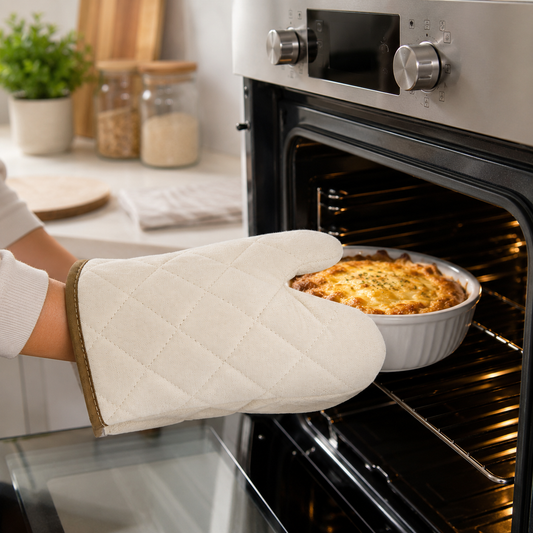 Vami Cotton Baking Gloves 27cm – Heat Resistant Kitchen Mitts