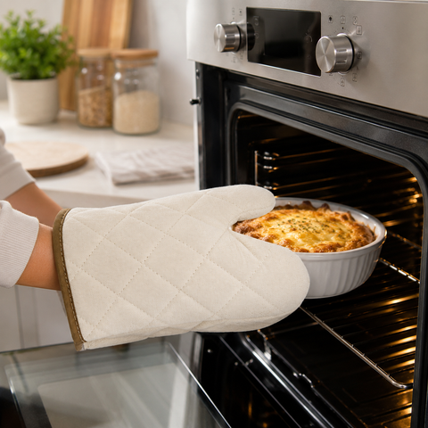 Vami Cotton Baking Gloves 27cm – Heat Resistant Kitchen Mitts