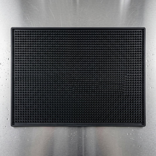 V4 VBMR Rectangle Bar Mat 12X18: Professional Non-Slip Drip Mat