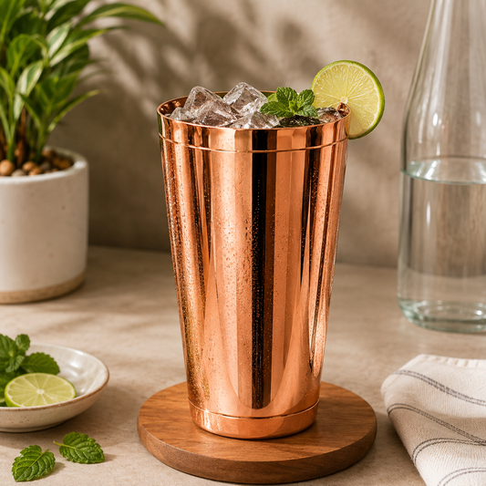 Bartender Cocktail Shaker Set Copper Plated 500Ml – Premium Barware Kit