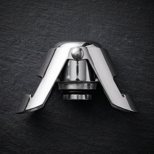 Vami SS Champagne Bottle Stopper – Premium Stainless Steel Sealer