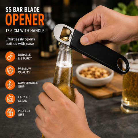 VAMI.ELE.SS BAR BLADE OPENER 17.5 CM WITH COVER