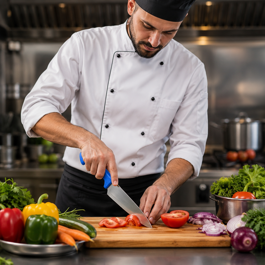 Cartini DB Chef Small Knife Black – Stainless Steel Kitchen Knife