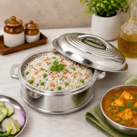 Semora Stainless Steel Insulated Serving Hot Pot 1500ML