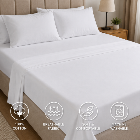 MARUTI BEDSHEET W/PILLO COVER 9X9