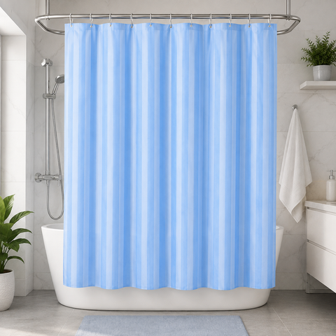 PI-MAT STRIEPE SHOWER CURTAIN CODE-1068