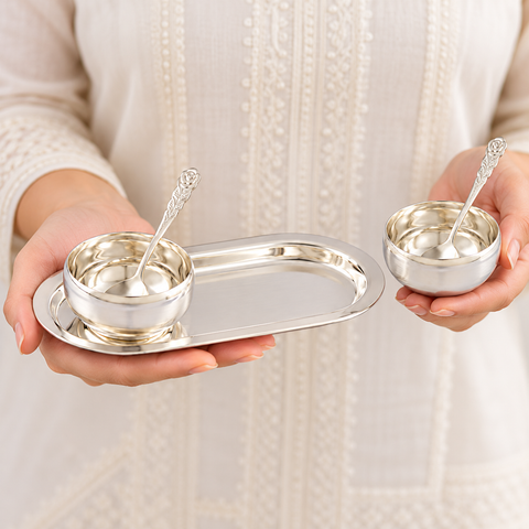 SEMORA IMPERIAL SERVING SET SILVER PLATED