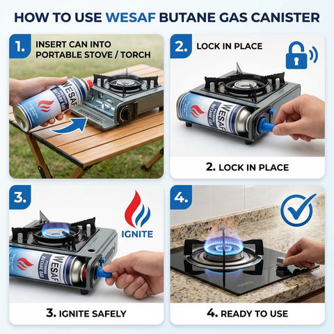 NATIONAL WESAF BUTANE GAS