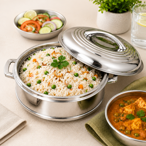 Semora Stainless Steel Insulated Serving Hot Pot 1500ML