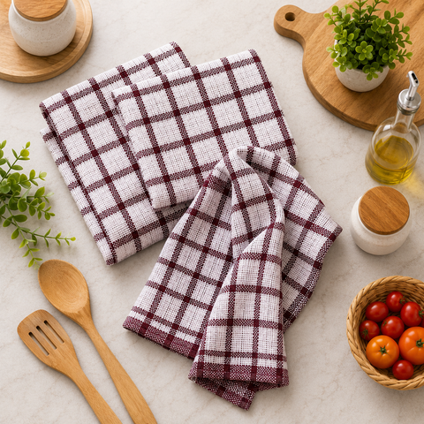 Semora Kitchen Cleaning Towel 5PC – Microfiber Absorbent Cloths