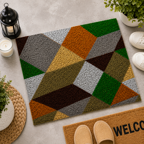 ONLYMAT NATURAL PRINTED COIR DOORMAT 40X60 CM